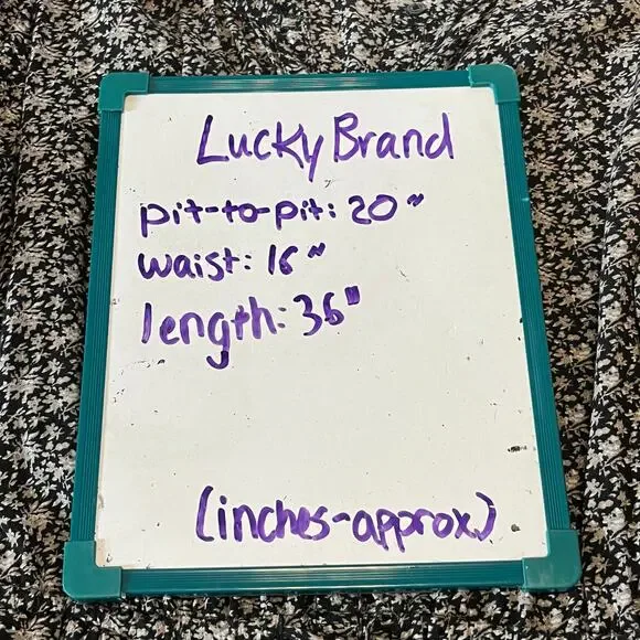 Lucky Brand Black and White Patterned Mini Dress - Picture 7 of 7